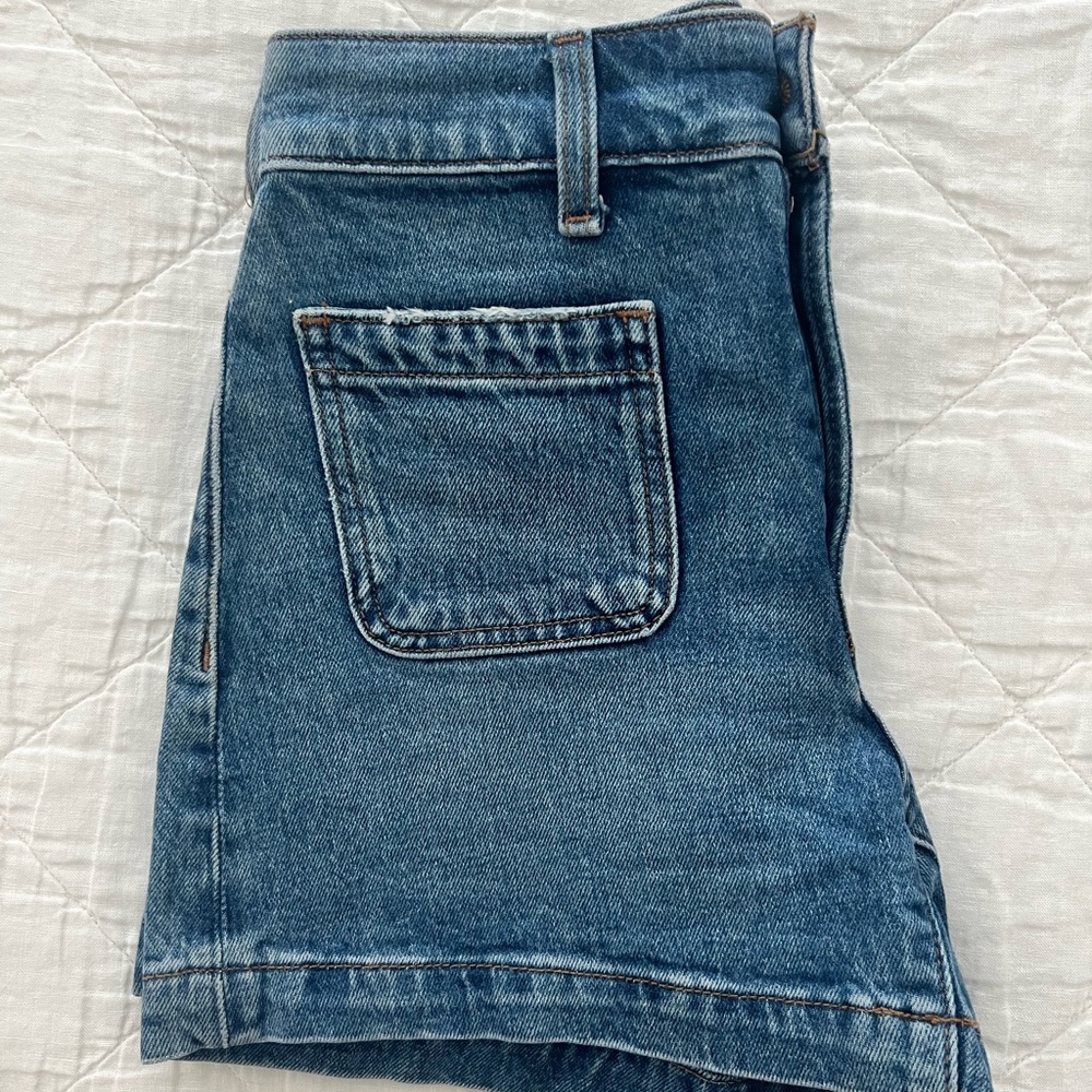 Madewell Patch Pocket Denim Short | Size 23 | NWOT